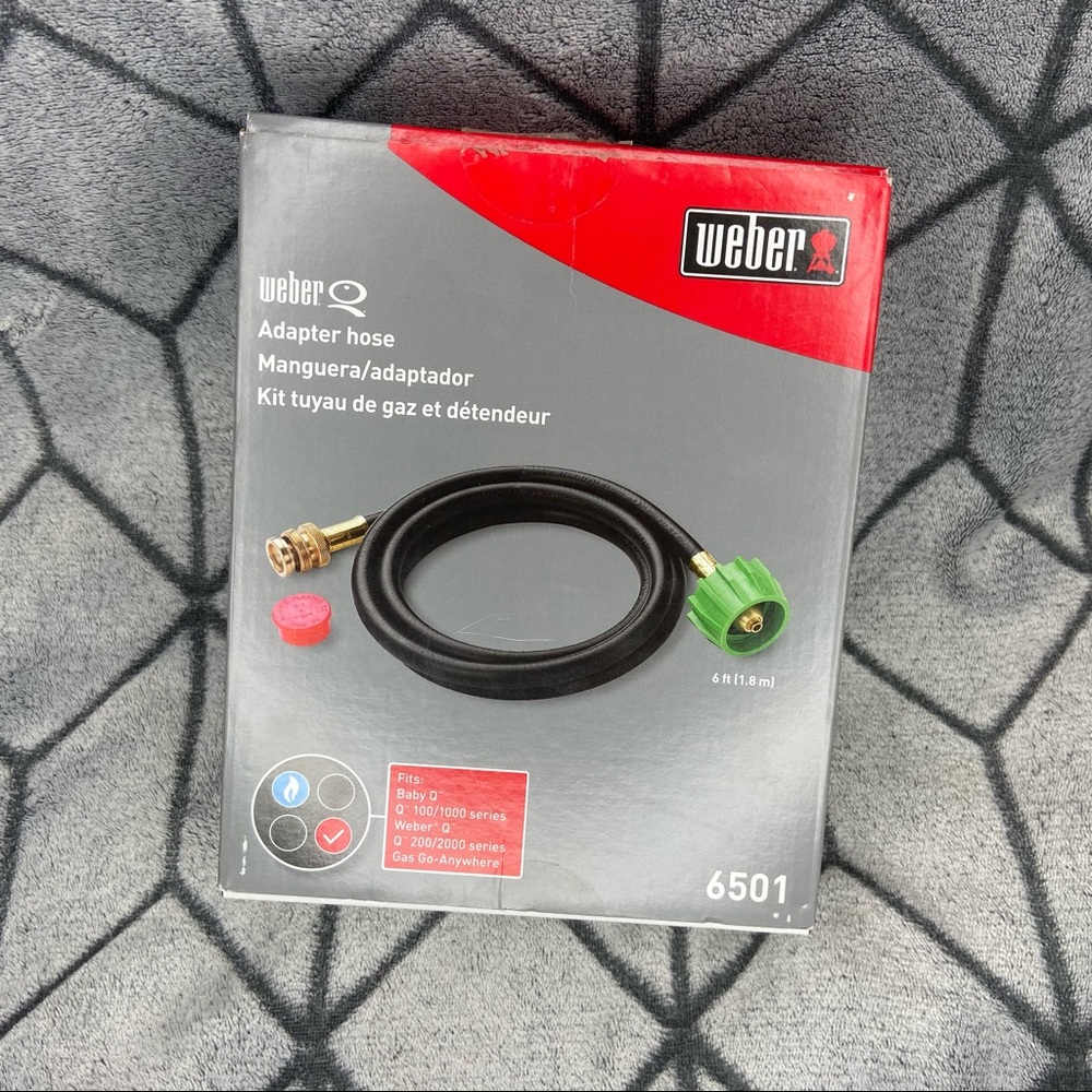 Weber Grill 6ft Adapter Hose 6501 B1